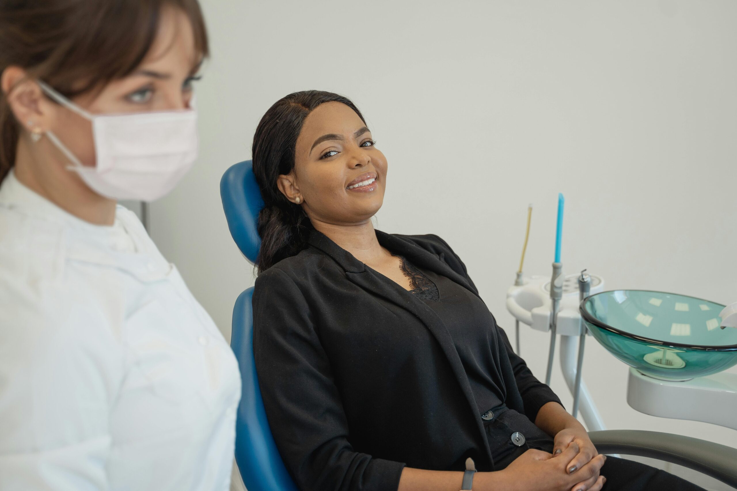 patient discussing sedation options with Westampton dental NJ